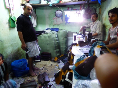 Bag-making in Mariamma Nagar