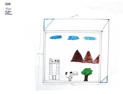 Shubh's design for the kitchen plant box